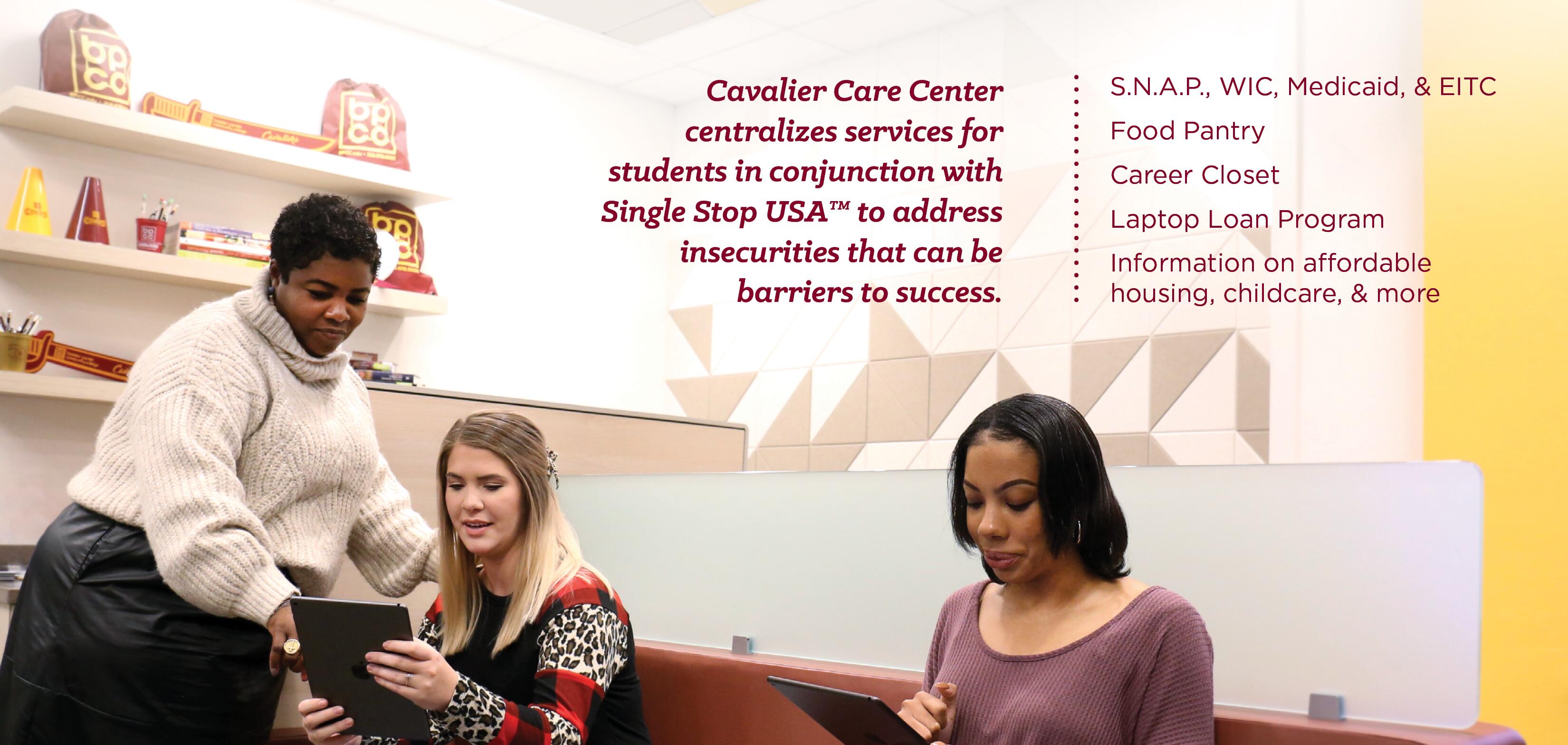 Cavalier Care Center centralizes services for students