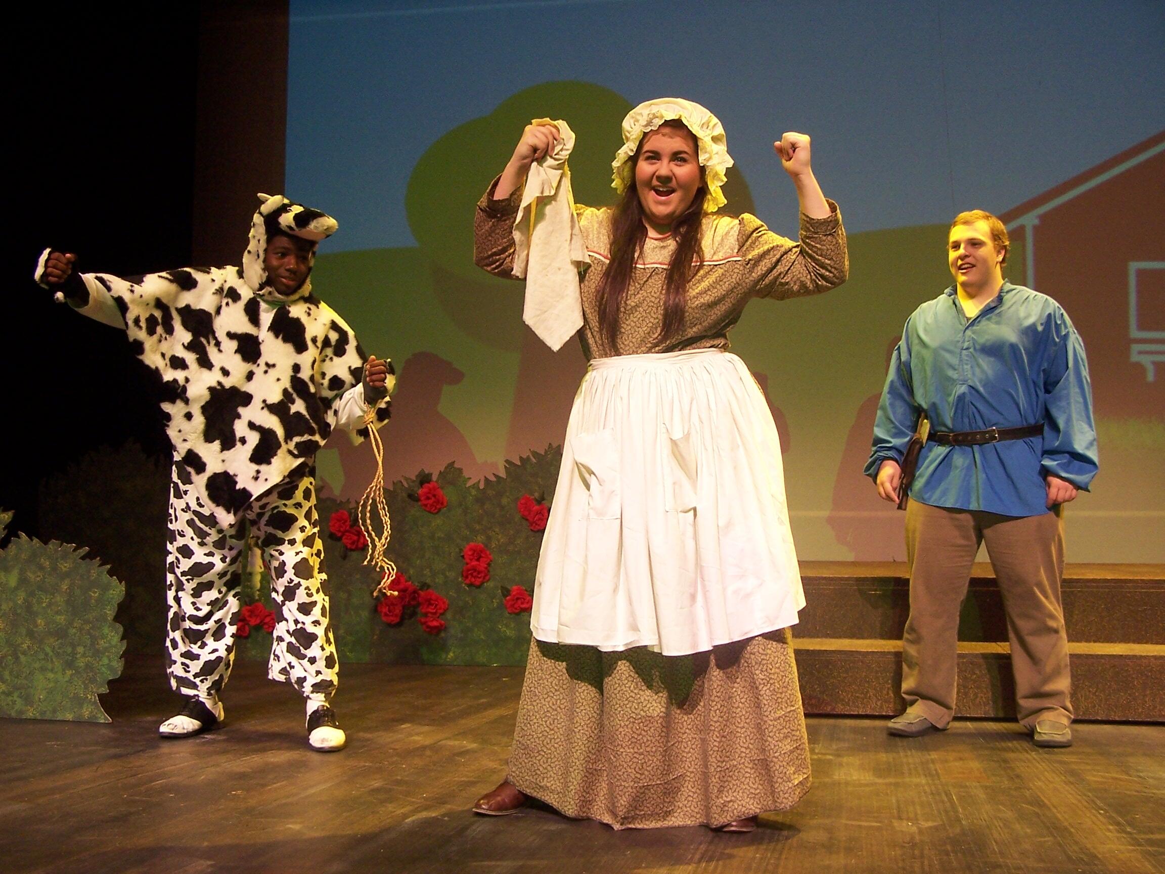 Picture of students performing Jack and the Beanstalk